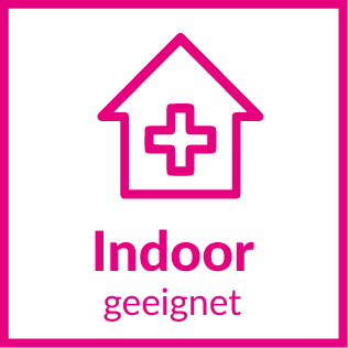 Bodenaufkleber-Icon Indoor geeignet