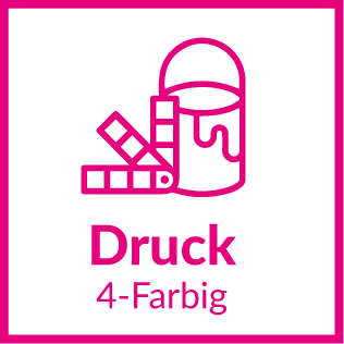 Bodenaufkleber-Icon Inkl. 4-Farbig Druck