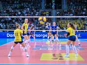 340 x 120cm Angriffszone mehrfach verwendbar FOIL2sport Volleyball Beispiel Bodenaufkleber Feldaufkleber 