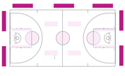 Spielbrett-Aufkleber 40x20cm mehrfach verwendbar 