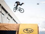 100x100cm outdoor Sport-Bodenaufkleber  FOIL2sport BMX Contest