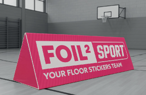 Werbebande 300 x 100cm (Pappe + Überzug)