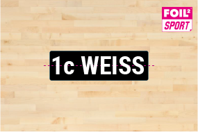 500 x 150cm Sideline-Aufkleber mehrfach verwendbar