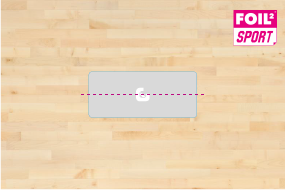 360 x 160cm Feldaufkleber mehrfach verwendbar